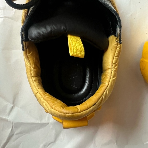 AGL Yellow and Black Women's Sneakers - Picture 4 of 7